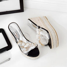 Load image into Gallery viewer, Transparent Fashion High Heel Slippers Women's Sandals Sexy - Sophornlilly