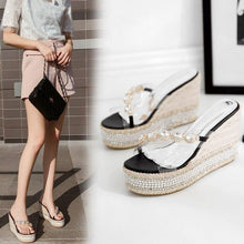 Load image into Gallery viewer, Transparent Fashion High Heel Slippers Women's Sandals Sexy - Sophornlilly