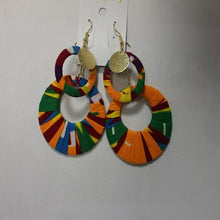 Load image into Gallery viewer, Trendy African Fabric Earrings Handmade Earrings For Women Party Gift