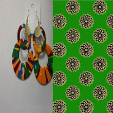 Load image into Gallery viewer, Trendy African Fabric Earrings Handmade Earrings For Women Party Gift