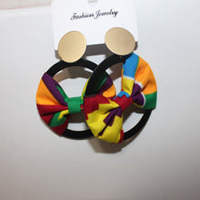 Load image into Gallery viewer, Trendy African Fabric Earrings Handmade Earrings For Women Party Gift