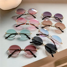 Load image into Gallery viewer, Trendy Sunglasses Rimless Cut-edge Oval