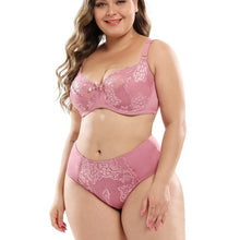 Load image into Gallery viewer, Hot Sexy Unlined Bra Set Brand Deep V Brassiere Thin Summer