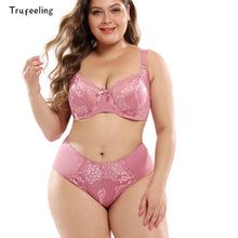 Load image into Gallery viewer, Hot Sexy Unlined Bra Set Brand Deep V Brassiere Thin Summer