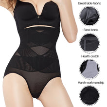 Load image into Gallery viewer, Tummy shaper High Waist shapewear control slimming underwear Steel