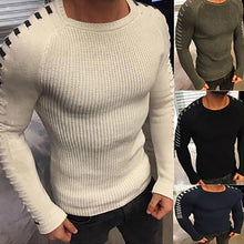 Load image into Gallery viewer, Turtleneck for Men Solid Colour Slim Elastic Thin Pullover