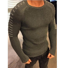 Load image into Gallery viewer, Turtleneck for Men Solid Colour Slim Elastic Thin Pullover
