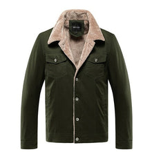 Load image into Gallery viewer, Brand Washed Cotton Slim Jacket Men Coat Fashion Casual