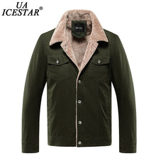 Load image into Gallery viewer, Brand Washed Cotton Slim Jacket Men Coat Fashion Casual