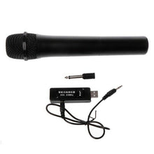 Load image into Gallery viewer, UHF USB 3.5mm 6.35mm Wireless Microphone Megaphone Handheld Mic with