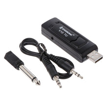 Load image into Gallery viewer, UHF USB 3.5mm 6.35mm Wireless Microphone Megaphone Handheld Mic with