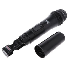 Load image into Gallery viewer, UHF USB 3.5mm 6.35mm Wireless Microphone Megaphone Handheld Mic with