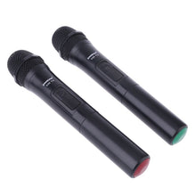 Load image into Gallery viewer, UHF USB 3.5mm 6.35mm Wireless Microphone Megaphone Handheld Mic with