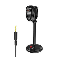 Load image into Gallery viewer, USB Computer Microphone Singing Home Universal Portable Desktop Game
