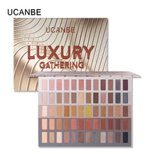 Load image into Gallery viewer, Ucanbe Luxury Gathering 60 Colors Eyeshadow Palette Shimmer Makeup