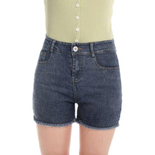 Load image into Gallery viewer, Ultra short High Waist Jean Shorts Women Summer Casual Tassel - Sophornlilly