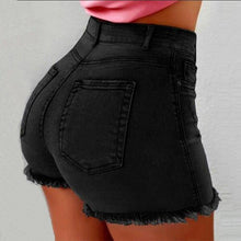 Load image into Gallery viewer, Ultra short High Waist Jean Shorts Women Summer Casual Tassel - Sophornlilly