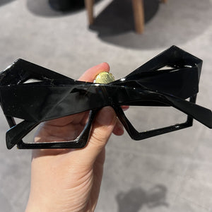 Oversized Punk sunglasses Luxury Big Jewel