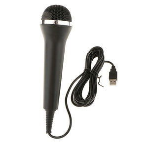 Universal USB Wired Microphone Karaoke Mic for Nintendo Switch Wii PS4