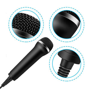 Universal USB Wired Microphone Karaoke Mic for Nintendo Switch Wii PS4