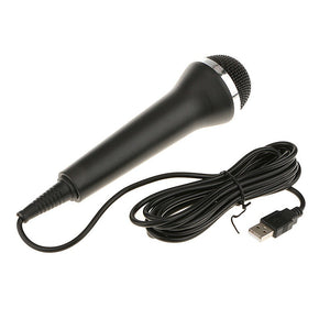 Universal USB Wired Microphone Karaoke Mic for Nintendo Switch Wii PS4