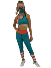 Load image into Gallery viewer, Jean Miami Football Leggings