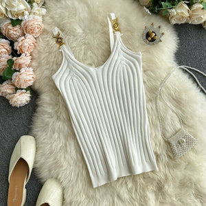 V neck Halter Sexy Camisole Top Summer Women Sexy Off Shoulder