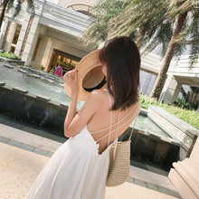 Load image into Gallery viewer, New Puff Sleeve White Dress