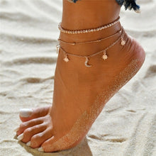 Load image into Gallery viewer, Bohemian Crystal Beads Ankle