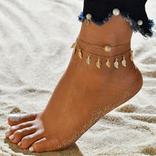 Load image into Gallery viewer, Bohemian Crystal Beads Ankle