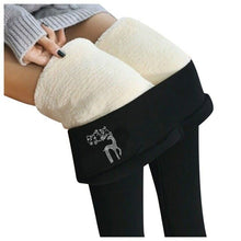 Load image into Gallery viewer, Velvet Warm Pants Winter Women Leggings Comfortable Keep Warm Stretchy