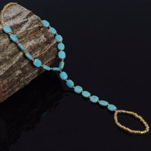 Load image into Gallery viewer, Vintage 1PC New Fashion Natural Stone Anklet Ankle Foot Bracelet