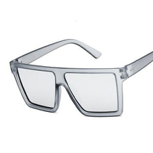 Load image into Gallery viewer, Vintage Square Sunglasses Retro Big Frame
