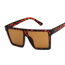 Load image into Gallery viewer, Vintage Square Sunglasses Retro Big Frame