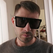 Load image into Gallery viewer, Vintage Square Sunglasses Retro Big Frame