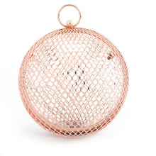 Load image into Gallery viewer, Vintage Women's Evening Bag Metal Chain Hollow Out Mini Bag Banquet