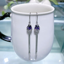Load image into Gallery viewer, Sterling Silver Drop Earrings