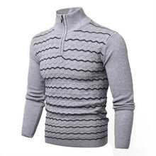 Load image into Gallery viewer, Men's Winter Stand Collar Zipper Sweater Long sleeved