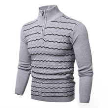 Load image into Gallery viewer, Men's Winter Stand Collar Zipper Sweater Long sleeved