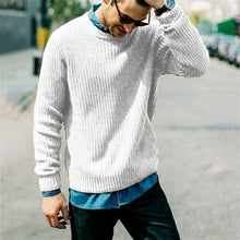 Load image into Gallery viewer, Autumn Knitted Sweater O Neck Long