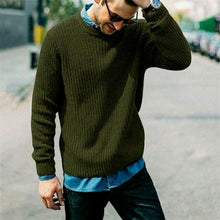 Load image into Gallery viewer, Autumn Knitted Sweater O Neck Long