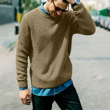 Load image into Gallery viewer, Autumn Knitted Sweater O Neck Long