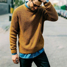 Load image into Gallery viewer, Autumn Knitted Sweater O Neck Long