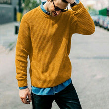 Load image into Gallery viewer, Autumn Knitted Sweater O Neck Long