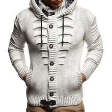 Load image into Gallery viewer, Oversized Sweater Men Casual Slim Solid Knitted Sweater