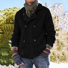 Load image into Gallery viewer, Solid Color Button Knit Cardigan Jacket