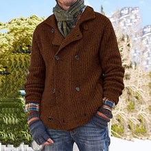 Load image into Gallery viewer, Solid Color Button Knit Cardigan Jacket