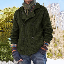 Load image into Gallery viewer, Solid Color Button Knit Cardigan Jacket