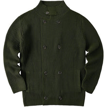 Load image into Gallery viewer, Solid Color Button Knit Cardigan Jacket