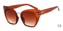 Load image into Gallery viewer, Half Frame Tom Rimless Sunglasses